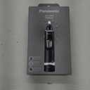 Panasonic Ear and Nose Hair Trimmer for Men with Vacuum Cleaning System, Powerful Motor and Dual-Edge Blades for Smoother Cutting, Wet/Dry  ER-GN70-K (Black)