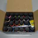 TMOL Acrylic Paint Set, 24 Colors (2 oz/Bottle) with 12 Art Brushes, Art Supplies for Painting Canvas, Wood, Ceramic & Fabric, Rich Pigments Lasting Quality for Beginners, Students & Professional Artist