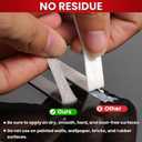 Double Sided Tape Heavy Duty Mounting Tape, Heat Resistant and Waterproof 1 Inch/0.4 Inch x 16.5 FT UltraSticky Strong Acrylic Foam Tape for Car Automotive Decor, Home Office Walls and Outdoor