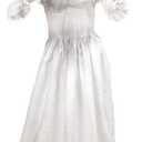 Haunted Hill Farm 5.5-Ft. Double Face Bride Halloween Animatronic