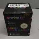 GOTIDEAL Chalk Markers, 30 Colors Liquid Chalk Markers for Blackboard Chalkboard Calendar Glass Neon Pens, Washable Window markers Paint and Drawing for Car, Auto, Bistro, Mirror Wet Erase Chisel Tip