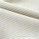 FUTEI Beige Decorative Throw Pillow Covers 16x16 Inch Set of 2,Soft Chenille Triangle Check Pattern Cushion Case,Modern Home Decor for Couch Bed Living Room