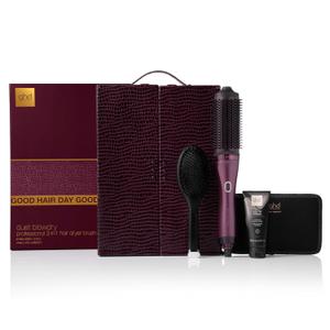 ghd Duet Blowdry-Hair Dryer Brush | Wet to Blow Dried with No Heat Damage | 3X More Volume with 24 Hour Long-Lasting Results | Blow Dry with No Fizz | 50% More Shine (Cherry Chic)