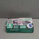 6 Pack Travel Vacuum Storage Bags with Rechargeable Wireless Electric Pump for Luggage, Suitcase, Carry-on Size Vacuum Seal Compression Space Saver Bags for Clothes and Clothing Travel