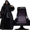 Star Wars The Black Series, Emperor Palpatine and Throne, Return of The Jedi, 6-Inch Collectible Figure