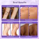 Tattoo Cover Up Makeup Waterproof, Body Coverage Perfector for Leg & Body Makeup, Bruise Scar Make up Tattoo Concealer Skin Full Coverage with Long Lasting 3.5oz, Natural Radiance
