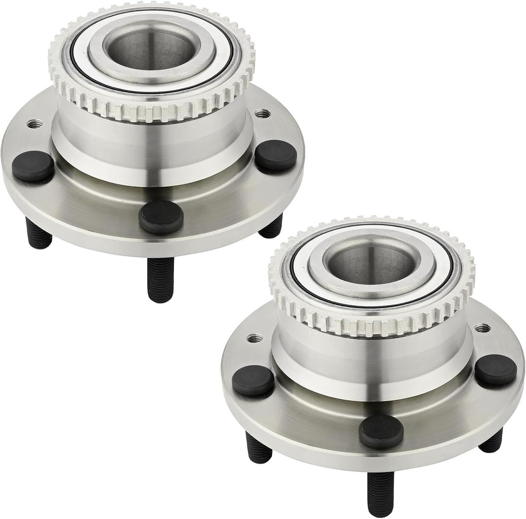 512271 2pcs Rear Wheel Bearing and Hub Assembly for 2003-2008 Mazda 6, for 2007-2012 Lincoln MKZ, for 06 Zephyr, for 2006-2012 Ford Fusion, for 2006-2011 Mercury Milan FWD, 5 Lug w/ABS