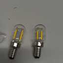 T22 T7 E12 Bulb Night Light Bulbs for Himalayan Salt Lamp,2700K 1W=15W, E12 Led Bulb,150lm, AC120V, ETL,360° , No Flicker, Candelabra Light Bulbs for Stair, Bedside, Turkish, Decoration, Desk,2Pack