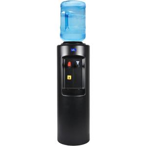 Brio Professional Commercial 500 Series Bottled Water Dispenser Hot & Cold in Black (CL-520)
