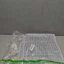 VISCOO 12 Panels Small Animal Playpen,Pet Playpen,C&C Cage for Guinea Pigs,Puppy Play Pen,Bunny Playpen Indoor Outdoor, Portable Metal Wire Yard Fence(White)