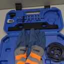 Camshaft Actuator Locking Timing Tool with Cam Phaser Retainer Water Pump Sprocket Retainer Holding Tool, Compatible with GM/Buick/Chevrolet/GMC Ecotec 2.0 2.4 Engine Replace EN48953