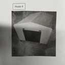 Aoxun 6x8x7 FT Outdoor Portable Storage Shed Tent with Roll-up Zipper Door and Window Portable Carport with Waterproof Tarp Galvanized Steel for Motorcycle, Generator, Bike Storage (White)