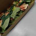 IPOPU Orange Flowers Artificial Peonies 5PCS 10heads Vintage Fake Peonies 20.47" Orange Fake Flowers for Wedding Bouquets Centerpieces Bridal Shower Party Home Flower Arrangement Decorations
