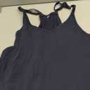 ANRABESS Women Athletic Dress Summer Tennis Workout Active Sports Mini Romper Dress Built in Shorts Travel Vacation Clothes (Medium, Navy Blue)