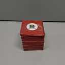 8 x Football Ornaments - Football Gifts for Christmas Tree Decorations - Double-Sided Printed Ceramic Christmas Ornament