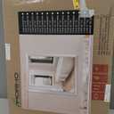 Amorho 22x30 Inch Bathroom Mirror Silver, Thick Metal Framed Wall Mirrors for Over Sink, Brushed Nickel Mirror Perfect for Bedroom, Living Room, Entryway, Rectangle (Horizontal/Vertical).