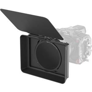 SmallRig Matte Box with Adjustable Clamp from 67mm - 82mm, with Lens Hood, Top Flag, CPL 1 & 2 Filters, for DSLR Mirrorless Cameras - 4411