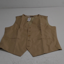 COOFANDY Men's Suit Vest Slim Fit Business Formal Waistcoat Casual Dress Vest (Large, Khaki)