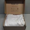 Luxury Organic Tencel & Viscose from Bamboo Cooling Sheet Set,Silky Soft Lyocell Sheets with Deep Pocket, Hypoallergenic & Breathable Bedding with Pillowcases (White, King)