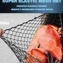 Envelope Style Cargo Net Compatible with Chevrolet Chevy Suburban, Cadillac Escalade, GMC Yukon XL Denali SLE SLT AT4 New 2026 2025 2024 2023 2022 2021 2020 2019 2018-2015 Trunk Car Tailgate Netting
