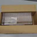 Acrylic Jewelry Box Organizer, Clear Jewelry Organizer and Storage with 20 Portable Anti Tarnish Jewelry bags, Travel Jewelry Case for Earrings/Rings/Necklaces Gifts for Women Girls, Clear