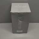 Stainless Steel Paper Towel Holder Countertop, Modern Spiral Cover Design,Keep Paper Towel Clean,Weighted Base for Stability, Freestanding Easy One-Handed Operation for Kitchen Bathroom,Silver