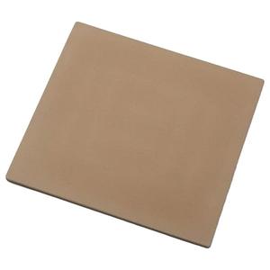 American Metalcraft 15" x 14" Rectangular Economy Pizza Stone,Cream