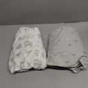 2-Pack Waterproof Crib Sheets for Boys, Girls - 52x28 Fitted Organic Cotton Baby Crib Sheets, Toddler Mattress Protector Cover, Washable, Soft & Durable Baby Bedding Essentials(Savannah)