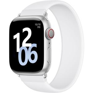 Zedoli Sport Solo Loop Band Compatible with Apple Watch Bands 40mm 42mm 41mm 38mm Women Men, Stretchy Soft Silicone Elastic Strap for iWatch Series 11 10 9 8 7 6 5 4 3 2 1 SE Ultra