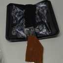 Gimars 7.0in Professional 4CR Stainless Steel Safety Round Tip 6 in 1 Dog Grooming Scissors Heavy Duty Titanium Coated Pet Grooming Scissor for Dogs, Cats and Other Animals