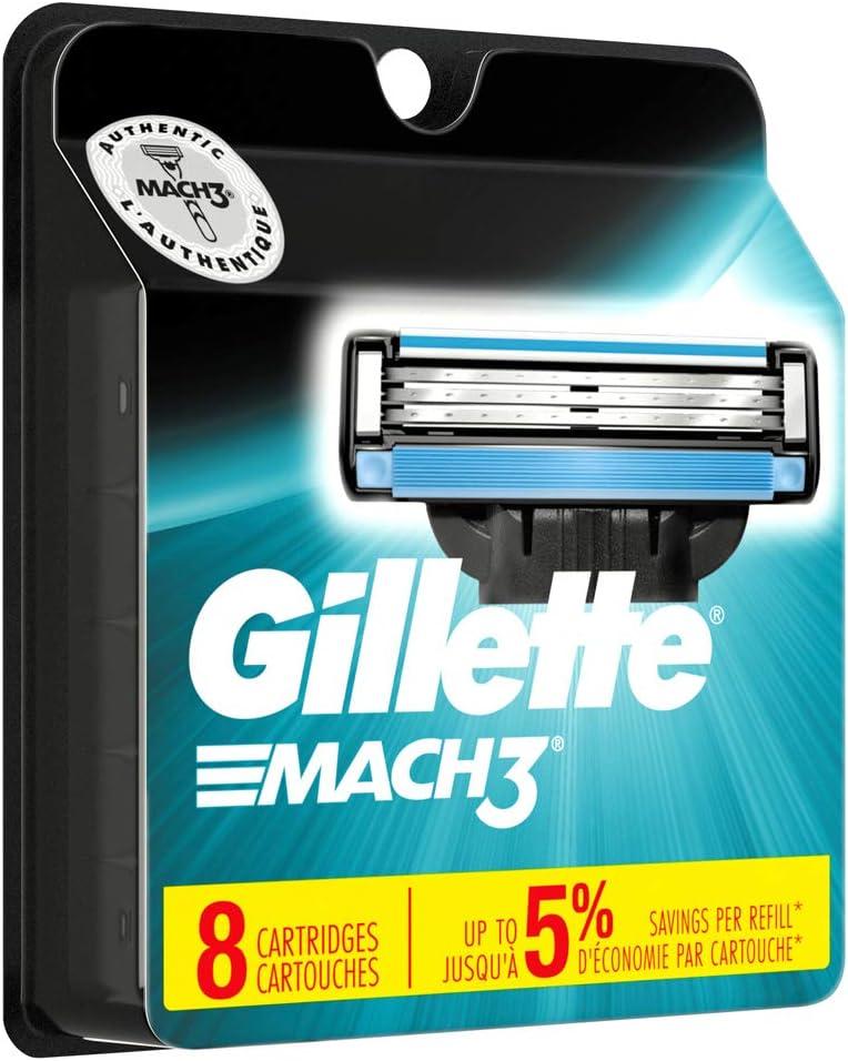 Gillette Mach3 Replacement 8 Cartridges
