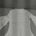 White Long Sleeve Mini Dress for Womens Adult Teens Sexy Princess Robe Cosplay Halloween Costumes (Medium)