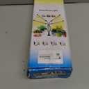 shalaker Grow Lights for Indoor Plants,80 LED Plant Lights with Full Spectrum & Red Blue Spectrum, 10 Dimmable Level, 3/9/12H Timer, 3 Switch Modes, Adjustable Gooseneck, 4 Heads Clip-On