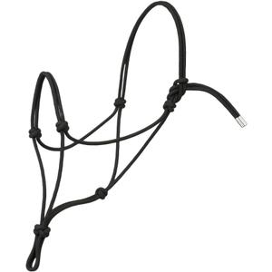Weaver Leather Silvertip #95 Rope Halter (Average, Black)