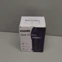 SIMPLETASTE Milk Frother, 4-in-1 Electric Milk Frother and Steamer, Automatic Warm and Cold Foam Maker and Milk Warmer for Latte, Cappuccinos, Dark Blue (Medium)