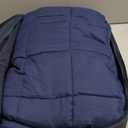 CuteKing Weighted Blanket for Adults (15lbs, 48"x72", Navy Blue) Heavy Blanket for 140-150lbs, Weighted Blanket for Cooling & Heating with Premium Glass Beads, Thick Blanket for Adult All-Season