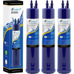 EXCELPURE Replacement for 4396841, EDR3RXD1, Everydrop Filter 3, 4396710, Kenmore 9083, 9030, 46-9083, 46-9030, Refrigerator Water Filter, 3 PACK
