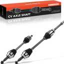 A-Premium Pair (2) Front CV Axle Shaft Assembly Compatible with Toyota Sienna 2004 2005 2006 2007 2008 2009 2010 3.3L 3.5L, FWD Only, Driver and Passenger Side