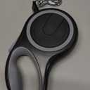 26Ft Retractable Dog Leash, Heavy Duty Great Leash for Dog up to 110 lbs, Anti-Slip Rubberized Handle, One-Handed Brake, Strong Nylon Tape, Tangle Free(Large Size).