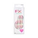 KISS colorFX by imPRESS Valentines Day Press On Nails, Cherished, Pink Short Squoval, IMPROVED adhesive, Up to 10-Day Hold, Nail Kit Includes 30 Fake Nails, Prep Pad, Manicure Stick, Mini Nail File