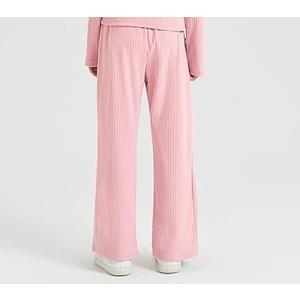 Kids Clothes Tie Knot Crop Tops Wide Leg Pants with Pockets 2024 Fall Winter Active Wear 140