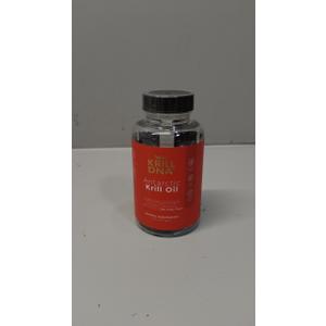 Antarctic Krill Oil by KrillDNA | 1000 mg with Astaxanthin, Omega 3, DHA, EPA, and Phospholipids | Vanilla Coating, No Smell, No Fishy Taste | (120 softgels-60 Servings)