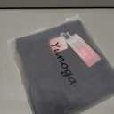 YUNOGA Womens High Waist Biker Shorts with Pockets 6"/8" Yoga Shorts Gym Workout Running Spandex Shorts (Black, XL)