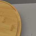 Bamboo Cake Stand with Lid, 6-in-1 Multifunctional Cake Plate, Cake Holder, Serving Tray, Fruit Platter, Salad Bowl, Dessert Table Display & Acrylic Cake Dome Cover (Wood)