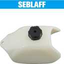 Plastic Fuel Tank with Cap Replacement for TRX70 FourTrax 70 1986-1987 Replacement for FT49071