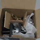 SCHLAGE F51A LAT 716 COL Latitude Lever with Collins Trim Keyed Entry Lock, Aged Bronze
