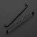 Ravinte 5 Pack 10 Inch Matte Black Kitchen Cabinet Handles Solid Zinc Alloy Cabinet Pulls Cupboard Hardware Drawer Handles