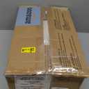 Besrey Kids Play Tent 2 in 1 with Padded Mat and Lights, Large Kids Playhouse with 2 Doors & 4 Windows, Indoor & Outdoor, Christmas Toddler Tent, 51" x35" x 51" (White)