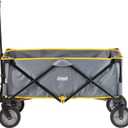 Coleman Portable Folding Utility Wagon with 5 Cubic Feet of Space & Reinforced Bottom Great for Camping Groceries Home Projects or Going to the Park & Beach Supports up to 150lbs