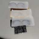 racico Computer Blue Light Blocking Glasses Blue Light Glasses Men Women, Anti Blu-Ray Clear Gaming Glasses Lenses (A1 Mattle Black/Tea/Clear)